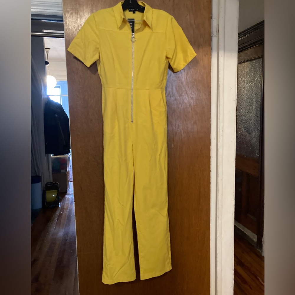 Yellow jumpsuit